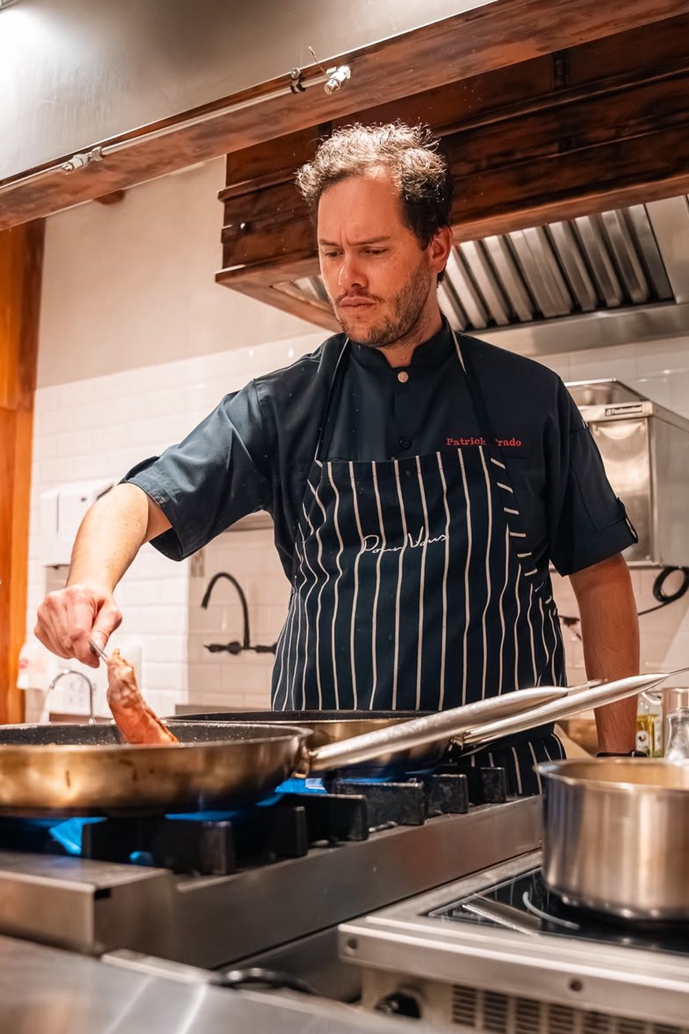 O chef Patrick Prado